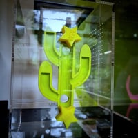 Image 2 of MM Cactus jumper hide/ledge - slime green