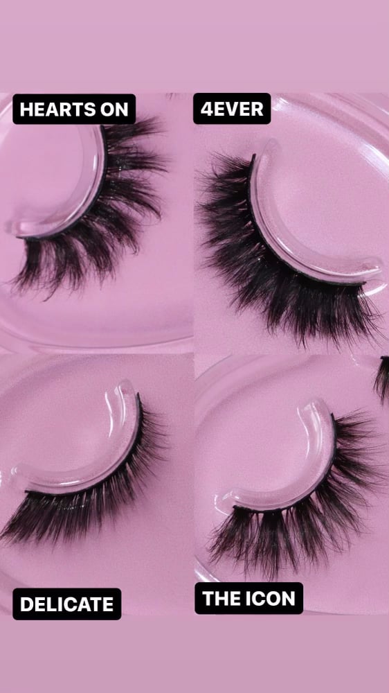 Image of HEART LASHES COLLECTION