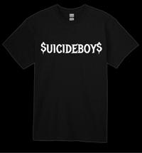 Image 1 of SB "Metal Mania" Font T-Shirt 