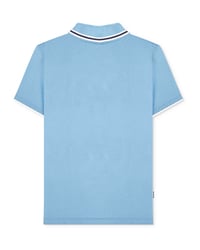 Image 3 of Lambretta Dress Polo Sky Blue - 063