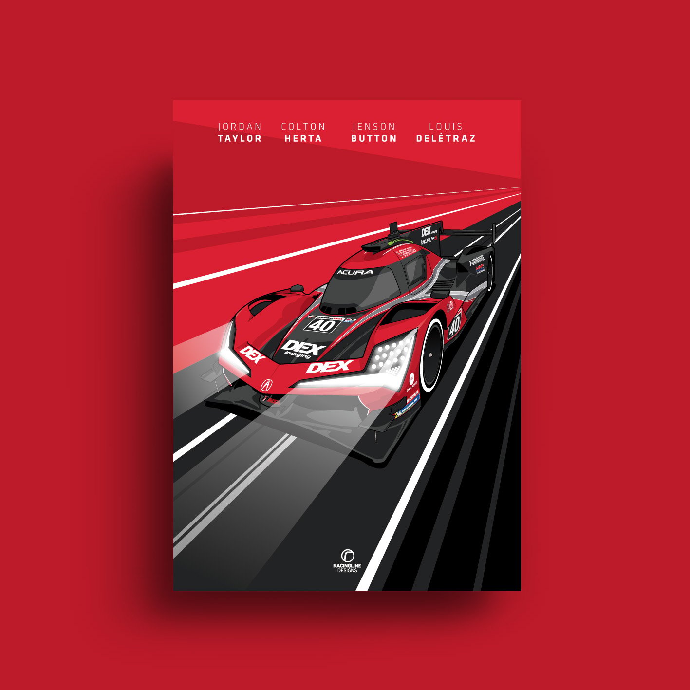 WTR Andretti Racing | Racing Line Designs