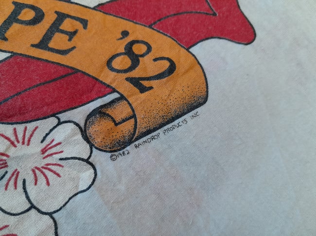 1982 Rolling Stones tour T-Shirt