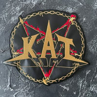 KAT OFFICIAL EMBROIDERED FAUX LEATHER BACK PATCH