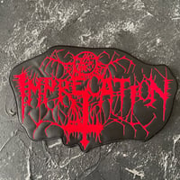 IMPRECATION OFFICIAL FAUX LEATHER BACK PATCH