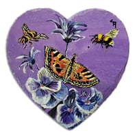 Image 1 of Purple Serenity Greeting Card