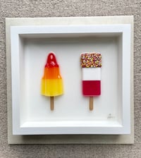 Image 2 of Retro ice lolly art - wall décor
