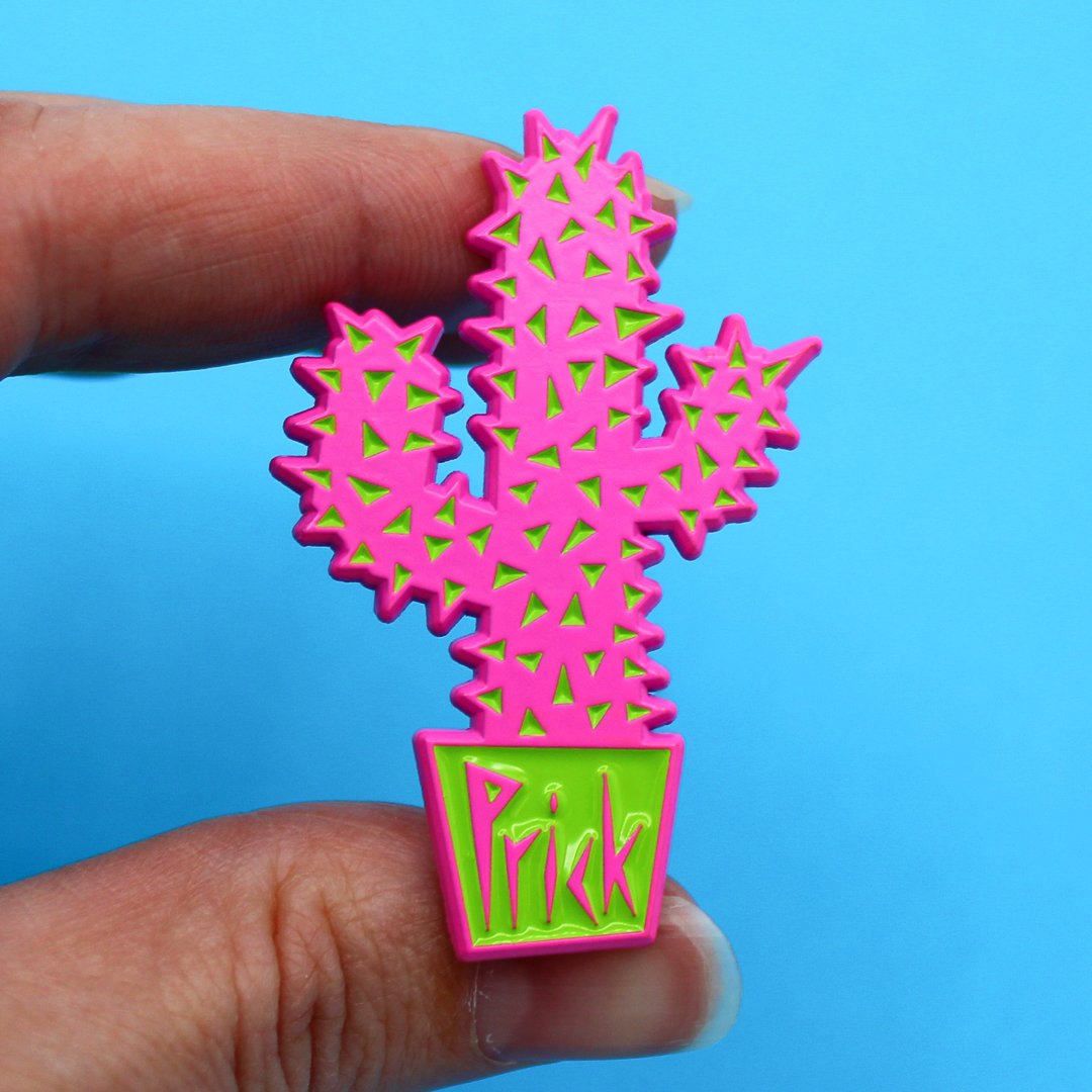 Prick Cactus Enamel Pin