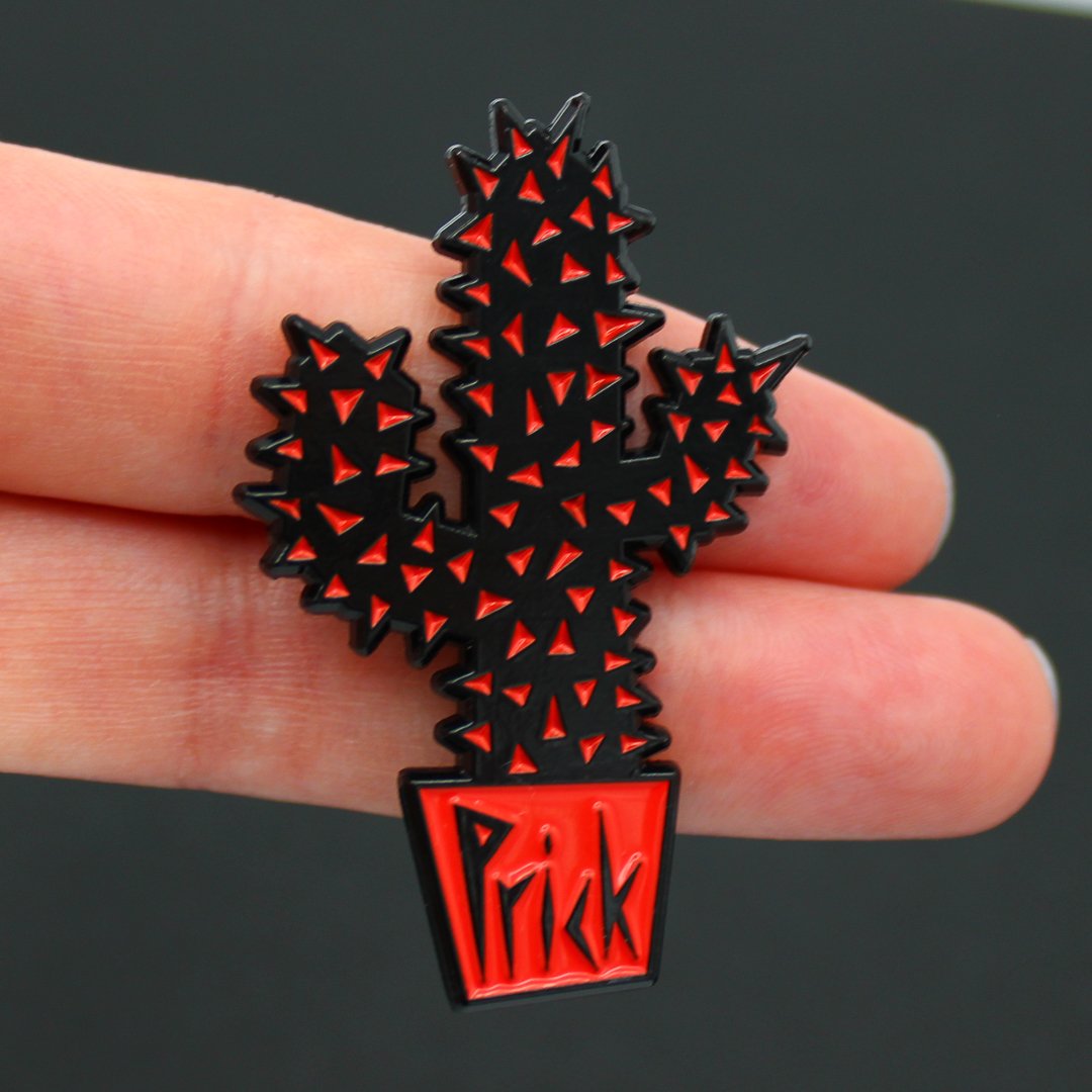 Prick Cactus Enamel Pin