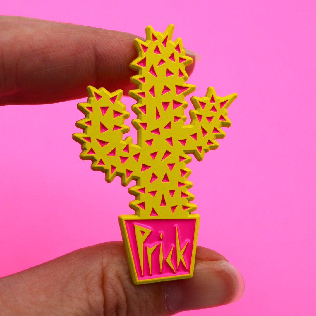 Prick Cactus Enamel Pin