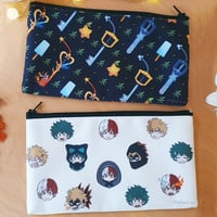 Image 1 of KH & BNHA PENCIL CASE