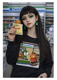 Image 2 of Snoopy Family Mart Longsleeve Tshirt 