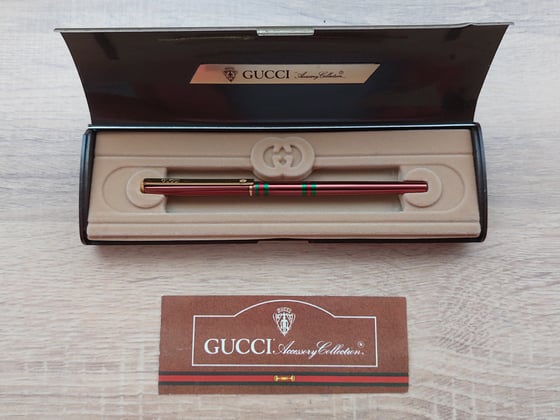 Image of Vintage Gucci pen with original box 