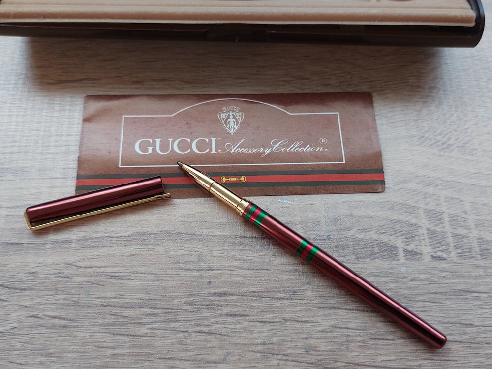 Image of Vintage Gucci pen with original box 