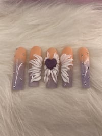 Image 2 of Acrylics ANGEL HEART WINGS SET 