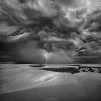 The Vortex of White Sands 