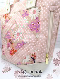 Image 2 of Handmade Blush Blossoms Handbag
