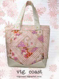 Image 3 of Handmade Blush Blossoms Handbag