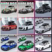 Image 1 of 1:24 Audi RS6 DTM Quattro Modified Vehicle Alloy Toy Car Model