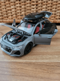 Image 3 of 1:24 Audi RS6 DTM Quattro Modified Vehicle Alloy Toy Car Model
