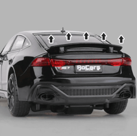 Image 4 of 1:24 AUDI RS7 Coupe Alloy Car Model Diecast & Toy Vehicles Metal Toy Car Model