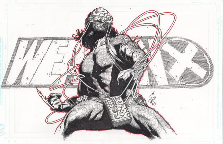 Image of Weapon X Pinup.