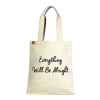 Image 1 of Everything will be Alright Eco Tote