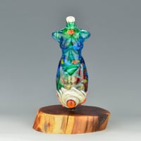 XXXL. Tropical Coral Reef Goddess - Flamwork Glass Sculpture