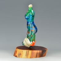 Image 3 of XXXXL. Statuesque Coral Reef Goddess - Flamework Glass Sculpture