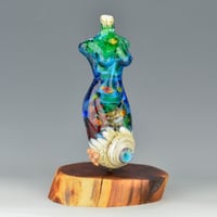 Image 5 of XXXXL. Statuesque Coral Reef Goddess - Flamework Glass Sculpture
