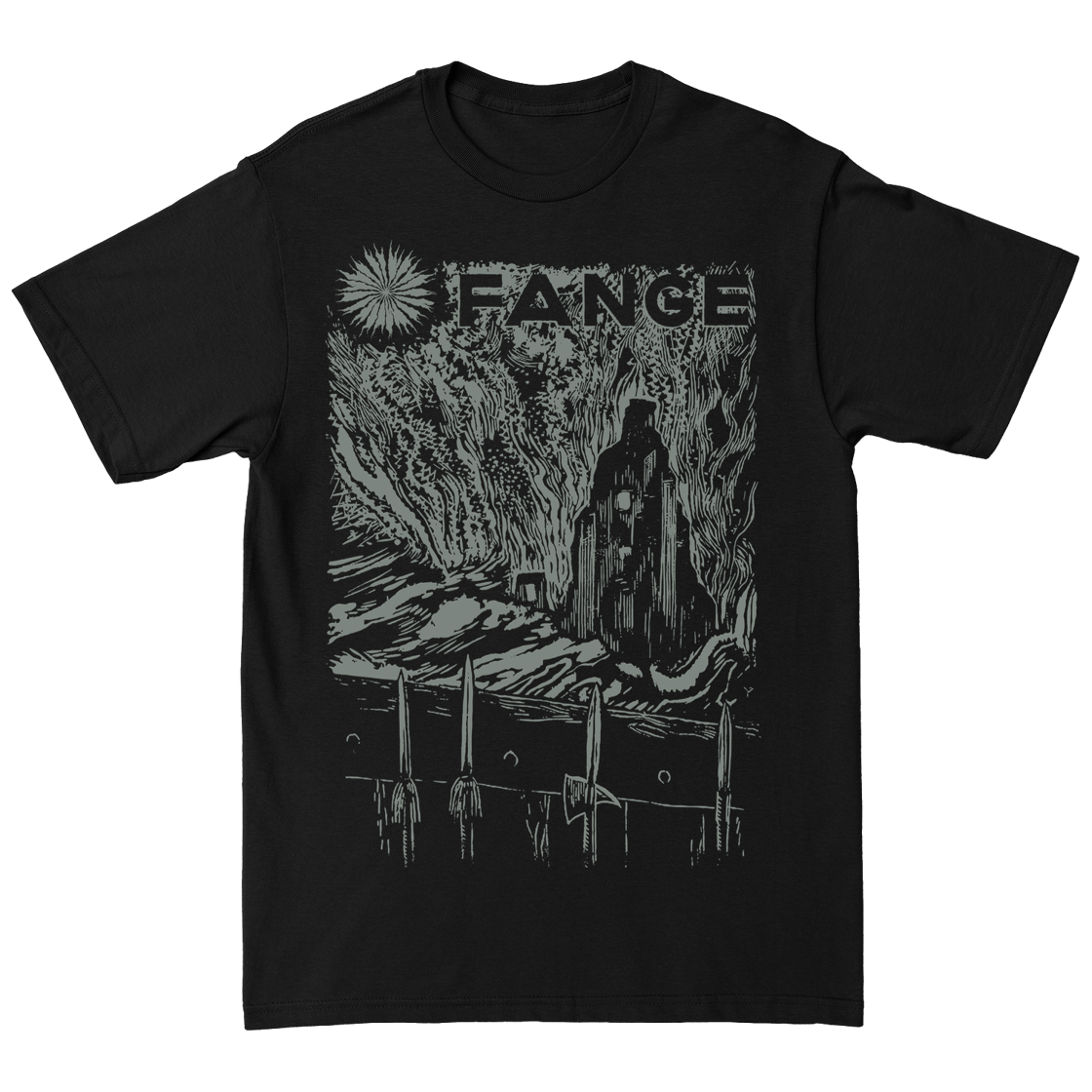 Image of "Tempête" Black T-Shirt