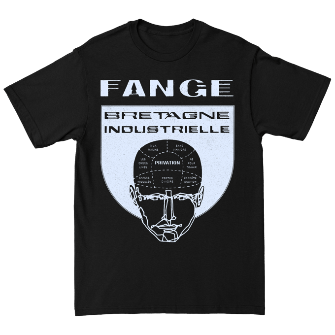 Image of "Bretagne Industrielle II" Black T-Shirt