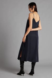 Image 2 of nique glider midi dress smoke blue