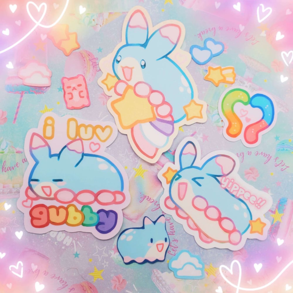 Image of gubby stickers!