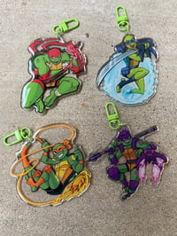 Image 1 of 3in Epoxy Turt Charms