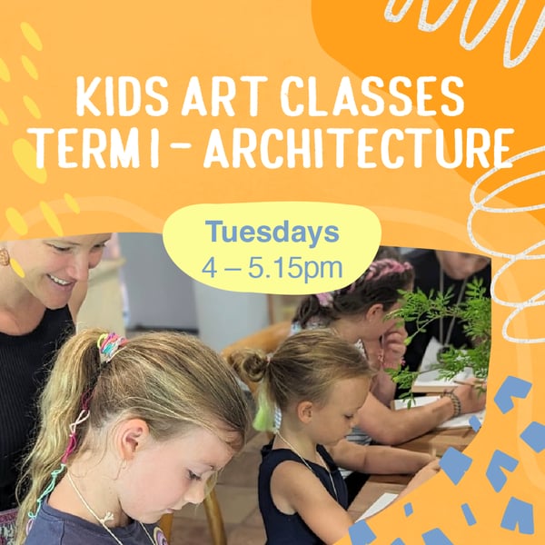 Image of Architecture Kids Art Class Term 1 - Tuesdays 4-5.15pm