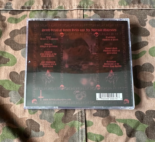 Hellvetron -Death Scroll of Seven Hells and Its Infernal Majesties