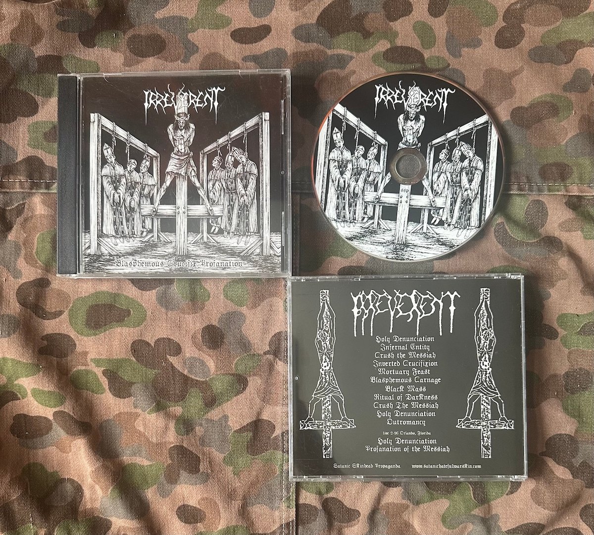 Irreverent - Blasphemous Crucifix Profanation 