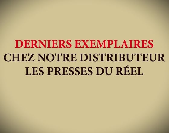 Image of Derniers exemplaires aux Presses du Réel