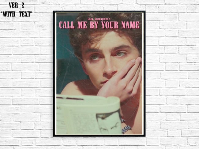CALL ME BY YOUR NAME *TIMOTHÉE CHALAMET*