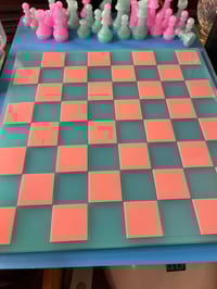 Image 2 of Chess Pieces with Board