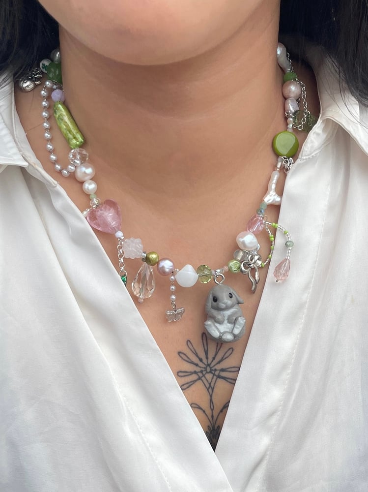Image of bunny necklace 