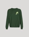 Scarecrow Crewneck: Bottle Green