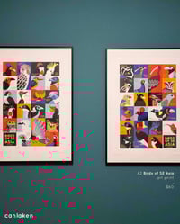 Image 1 of Birds of Southeast Asia Large format A2 sized prints