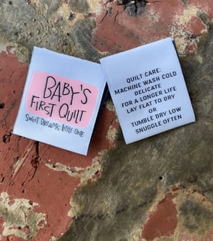 Image of Baby’s First Quilt -Pink