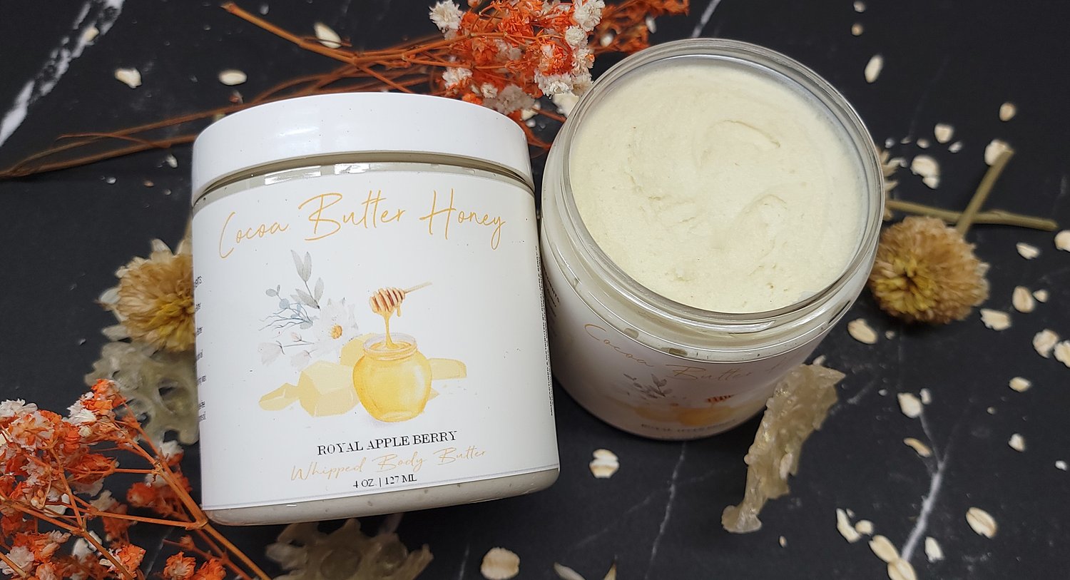 Image of Cocoa Butter Honey Whipped Body Butter