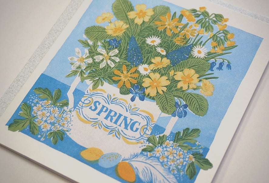 Image of Spring - Greetings Card