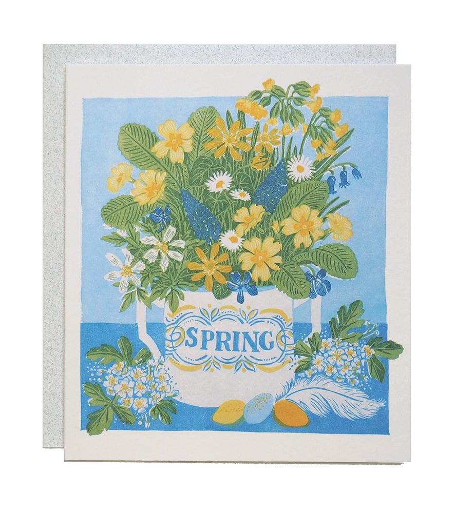 Image of Spring - Greetings Card