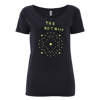 "PLANETEN" (LIME) <br>DAMEN / FEMALE <br>T-SHIRT