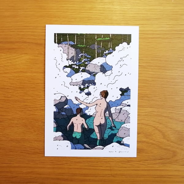 Image of Hot Spring - SIGNED PRINT 