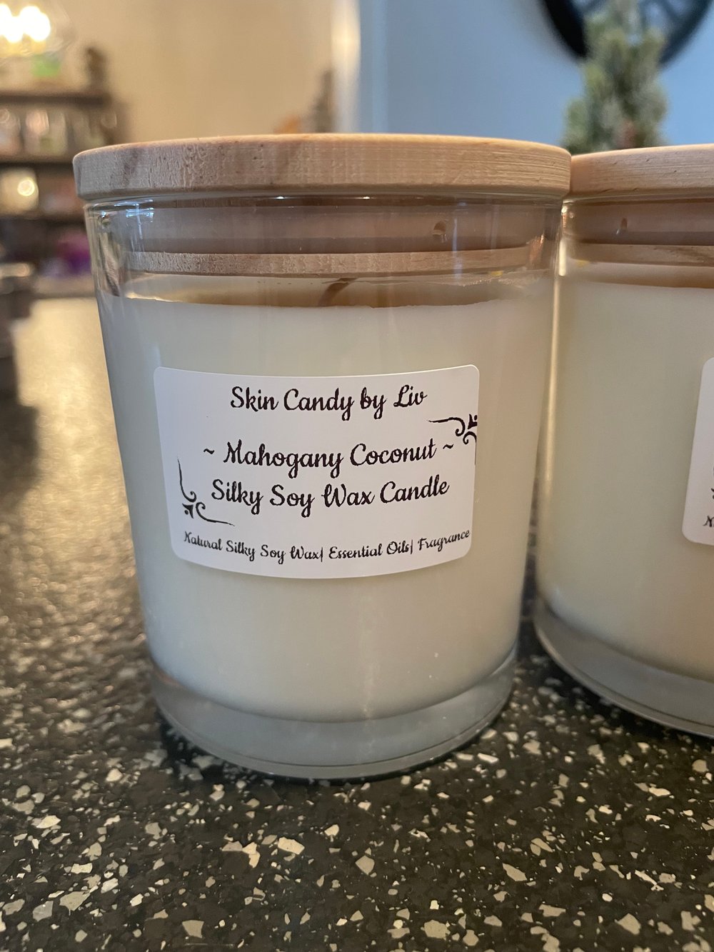 Mahogany Coconut Silky Soy Wax Candle